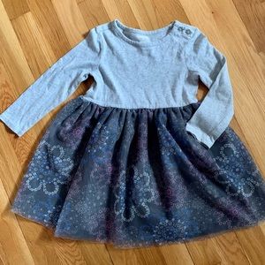 Gymboree Girls’ 3T Long Sleeve Tulle Dress